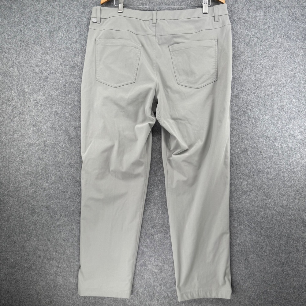 Lululemon ABC Pant Mens 38 x 29 Grey Slim Fit Warpstreme LM5A015